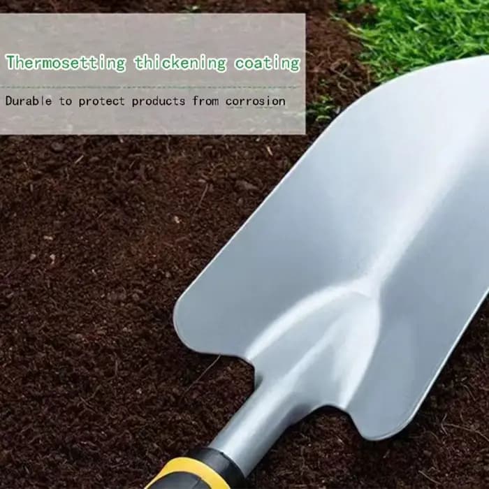 Outils de plantation d'arbres pelle à houe double usage jardinage outil de creusement et de désherbage en plein air