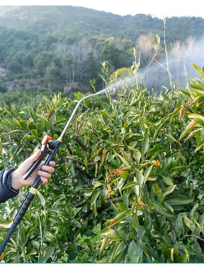 Poignée de pulvérisation, interrupteur de presse à gâchette avec verrouillage, Joint en cuivre pour