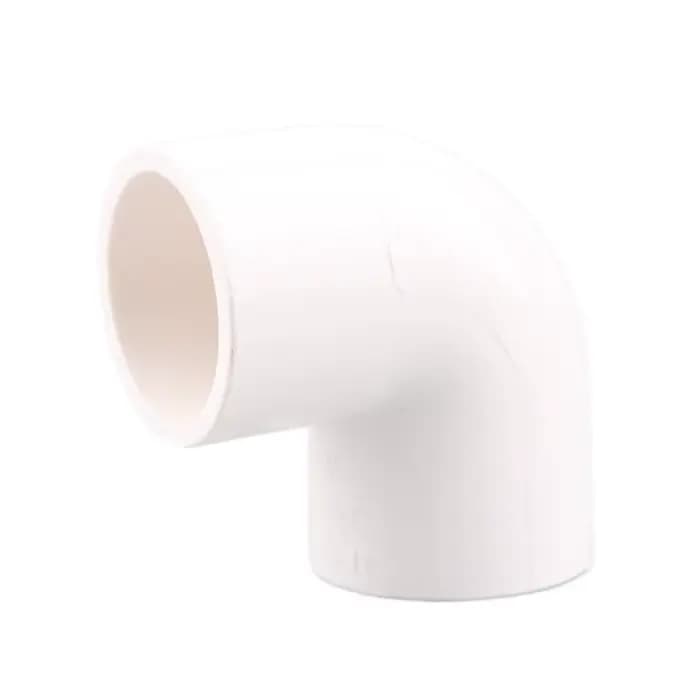 Connecteur de tuyau en PVC blanc, coude droit, Joints croisés en T, adaptateur de tuyau d'eau, 3 4 5