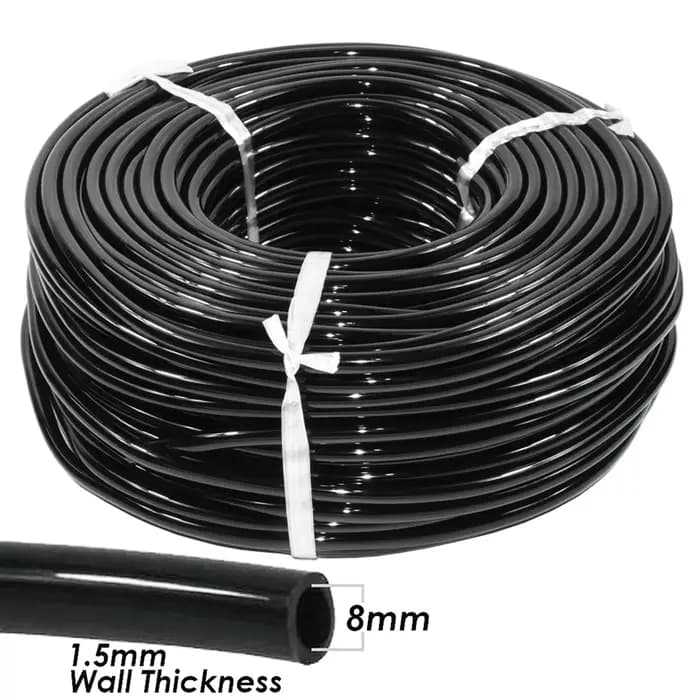 KESLA-Tuyau d'arrosage en PVC, 5-25m, 3/8 en effet, 8/11mm, tube d'irrigation de jardin avec 1/2 & 3