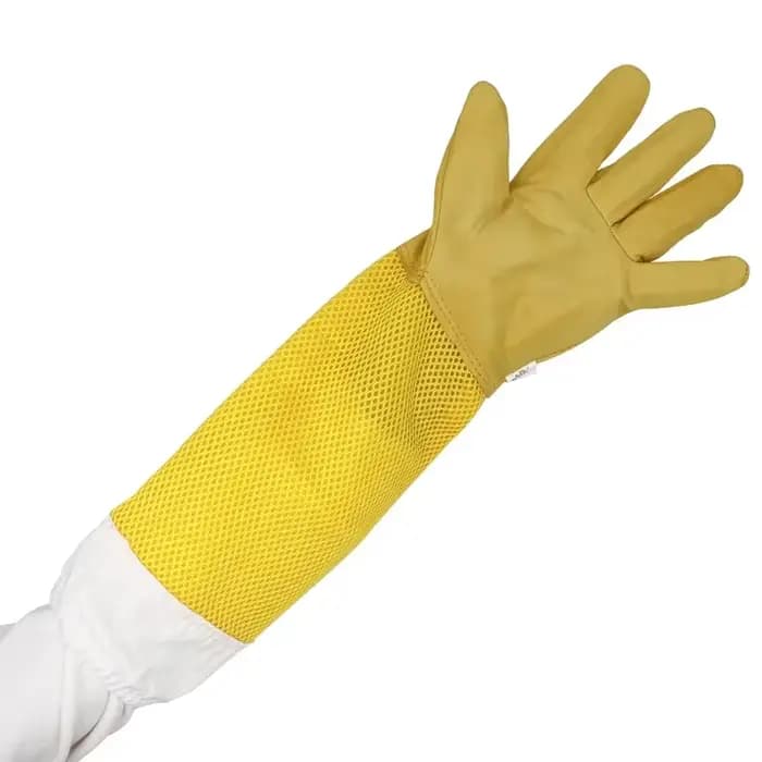 Manchons de protection professionnels pour apiculteur, gants ventilés, anti-équation pour l'apicultu