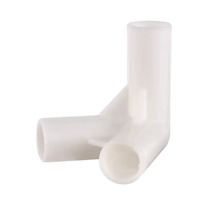 Connecteur en PVC, diamètre extérieur 12mm, coude droit, Joint à 4 voies, 60/90/120/135 degrés, adap