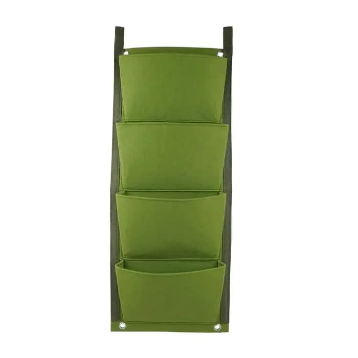 Nouveau 6/7 poche Vertical culture plantation sac feutre tenture murale fleur légumes conteneur