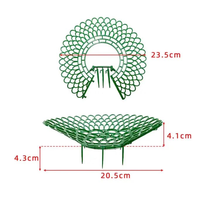 Supports de fraises avec 3 pieds de Support robustes, pour conserver les plantes et les fruits, supp