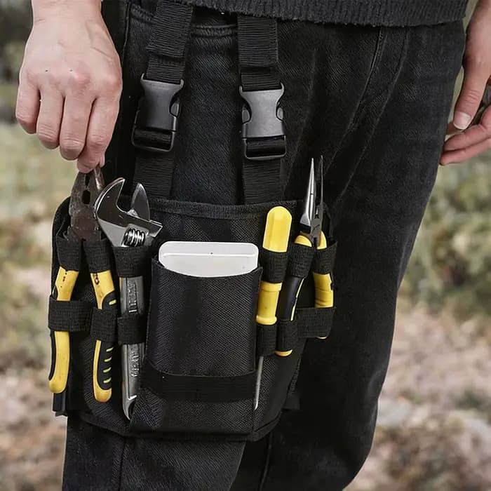 Sac à outils tactique pour ceinture avec étui à clip