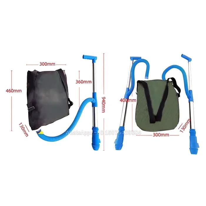 Applicateur d'engrais en acier inoxydable