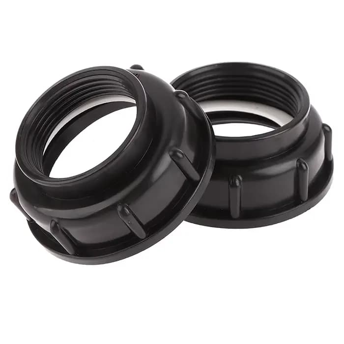 Raccord de réservoir d'eau IBC Durable bleu, filetage S60X6 vers connecteur de tuyau d'arrosage, ada
