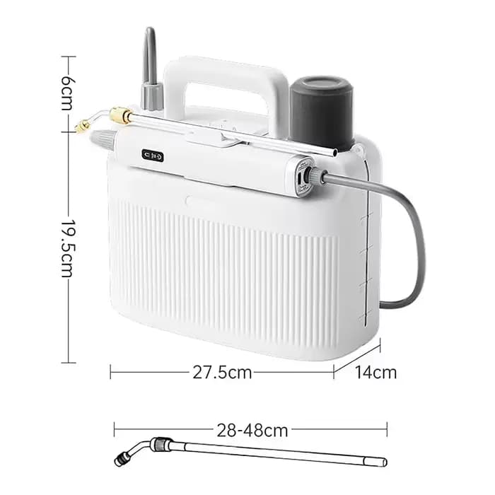 Pulvérisateur électrique de jardin 5L, pulvérisation de pesticides, arrosage des fleurs, outils élec