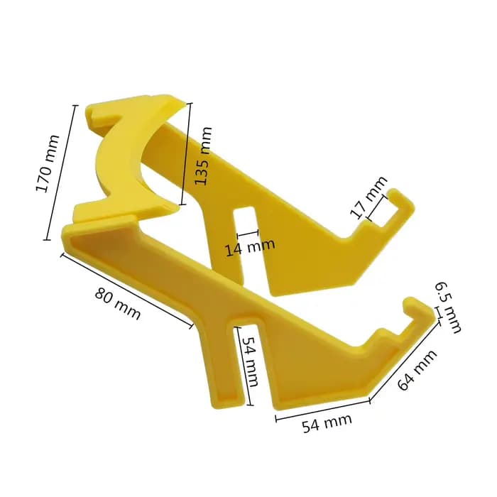 Support de seau à miel en plastique de haute qualité, pince de seau à miel, outils pour l'apiculture