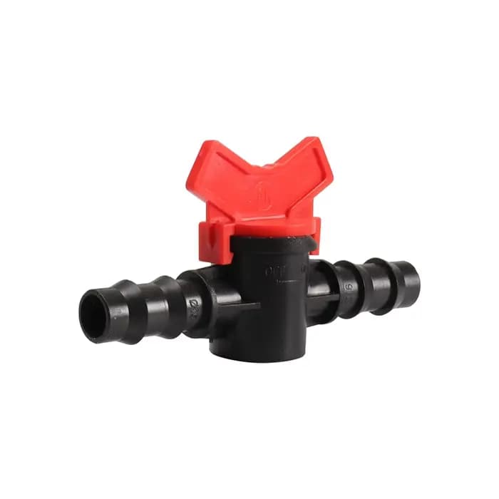 1 pièce Robinet d'arrêt à bille 16mm 20mm 25mm, Raccord de raccordement pour tuyau PE PN4, Tuyau d'i