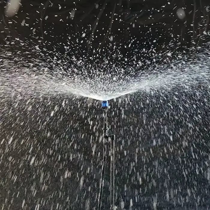 20 Pièces d'Arroseurs Réglables à Diffusion Omnidirectionnelle, Pulvérisation à 360 Degrés, Goutteur