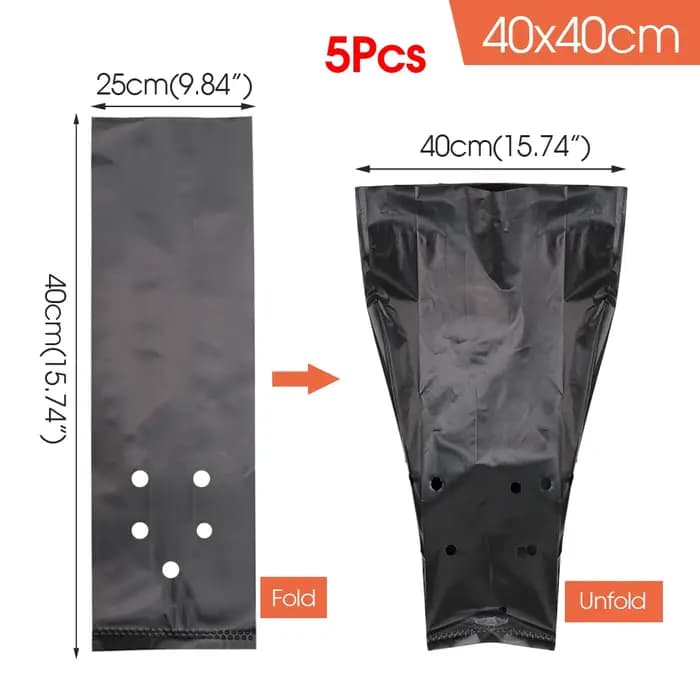 Sac de plantation de semis PE épais