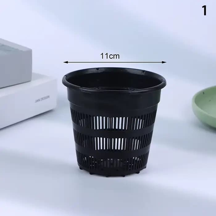 Pot de fleur spécial orchidée papillon avec trou latéral, filet, tasse, plante, panier, récipient en