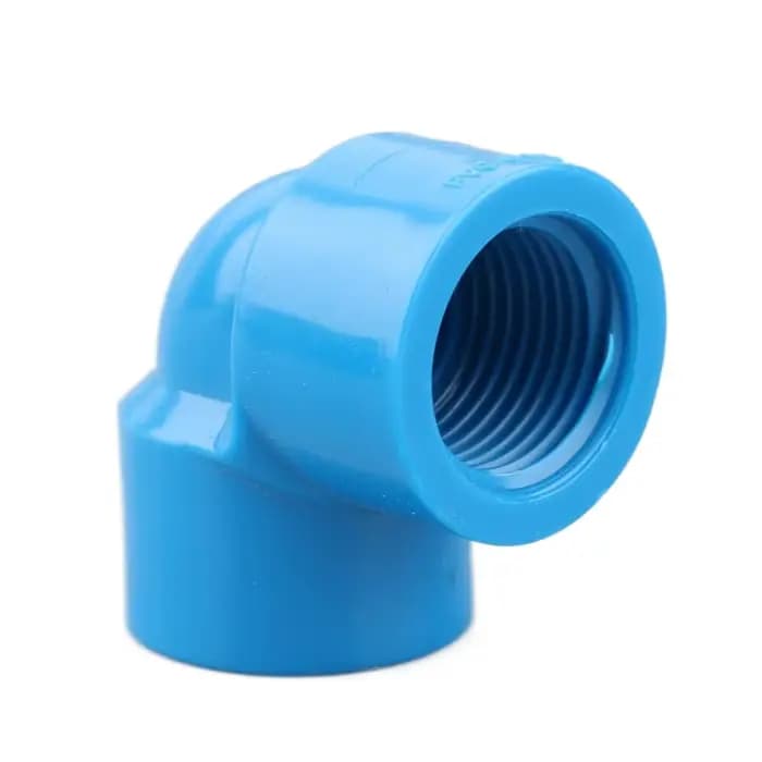 Connecteur à filetage femelle en PVC 1/2 3/4 1 pouce, 20/25/32mm, coude droit, adaptateur à 3 voies