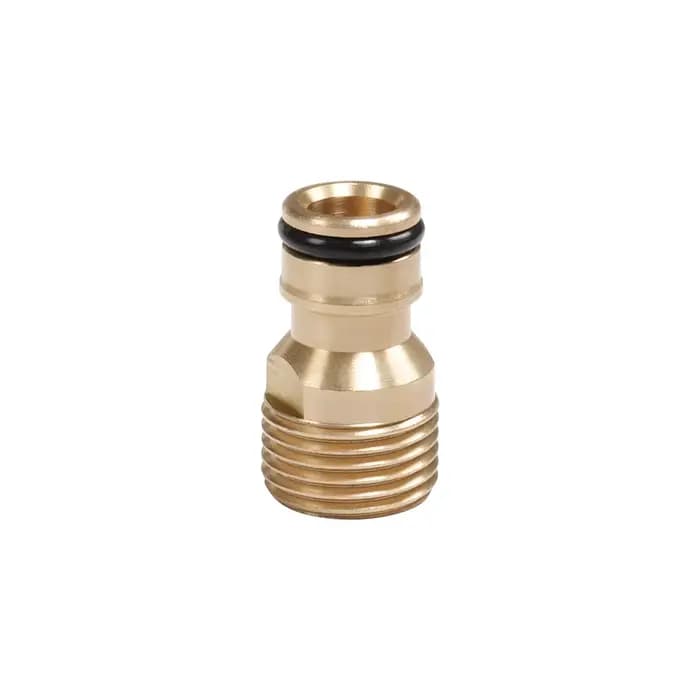 Connecteur en laiton de 1/2 ", tuyau de robinet de jardin, raccords à connexion rapide, adaptateur d