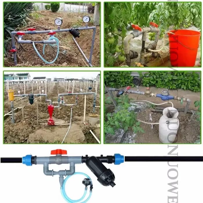 Venturi-Dispositif d'Irrigation Goutte à Goutte, Injecteur de Serre, Navigateur, Alimentation de Jar