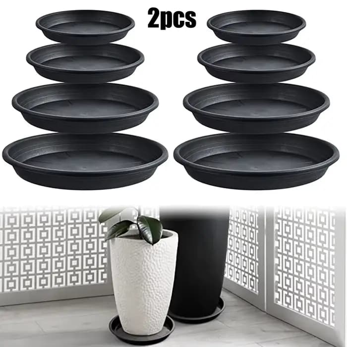 Pot de fleur rond en PP pour plantes succulentes