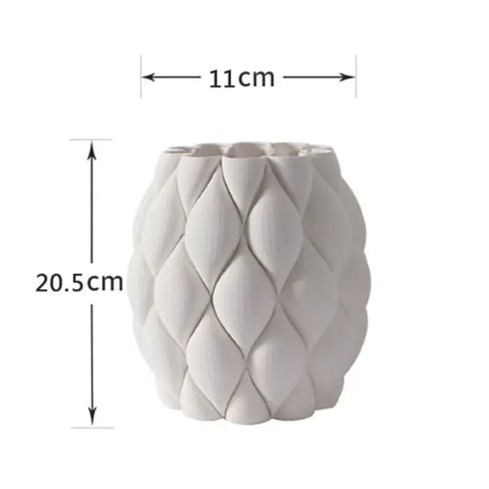 Vases en céramique décor moderne Vase à fleurs bureau fleurs hydroponiques bouteille intérieur fleur
