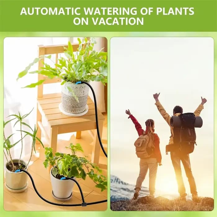 Kit d'irrigation goutte à goutte pour plantes en pot