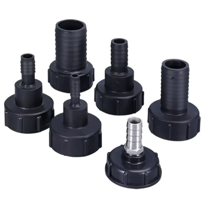 Adaptateur de réservoir IBC 1000L, connecteur de robinet à filetage grossier de 60mm, raccord de rés