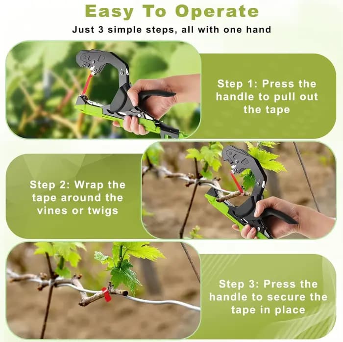 Machine à relier les tomates-nouveau outil de jardinage pour la semis de vigne