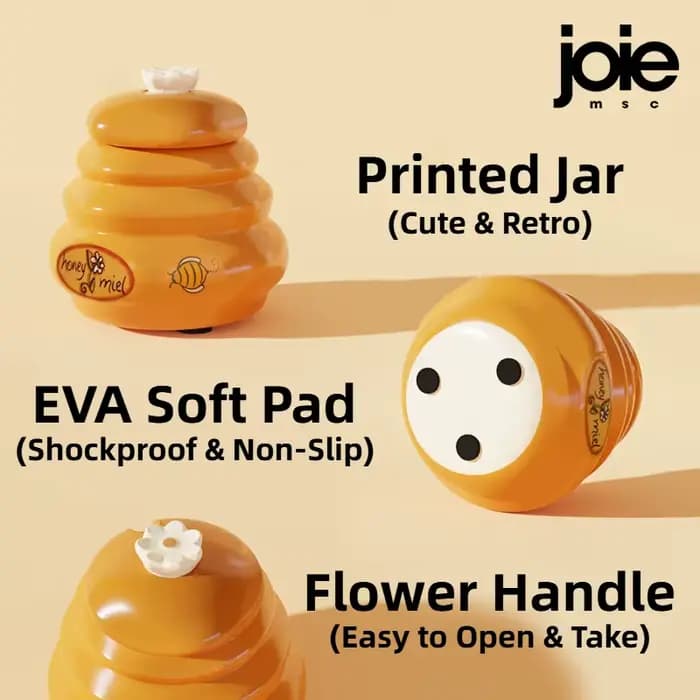 Joie pot de stockage de miel en céramique 150ml et pot