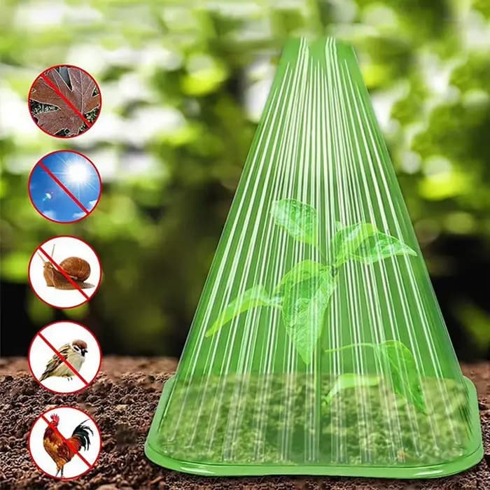 Couvercle carré réutilisable pour plantes de jardin, boîte de croissance des plantes contre Sn64./ I