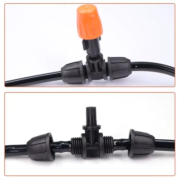 Connecteur de tuyau de jardin avec capuchon de verrouillage, tube d'arrosage en PVC, raccord de répa