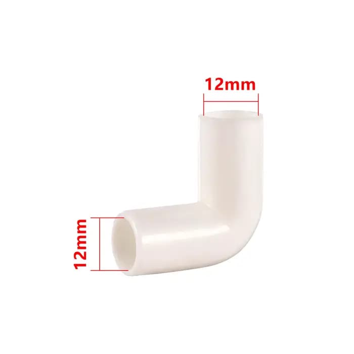 Connecteur en PVC, diamètre extérieur 12mm