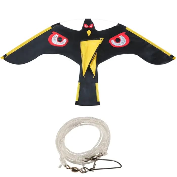 Répulsif pour oiseaux, faucon volant, cerf-volant, épouvantail, décoration extérieure, lutte antipar