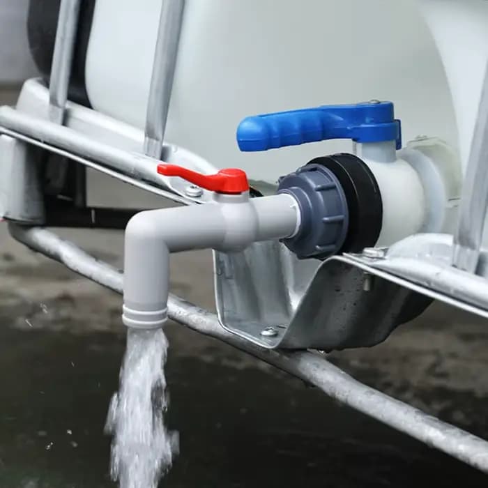 Adaptateur de réservoir IBC, raccords de valve de cube d'eau, connecteur d'irrigation de jardin, fac