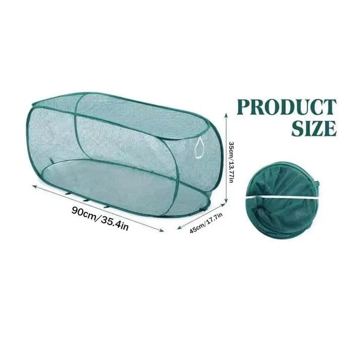 Couverture de protection pop-up en maille pour plantes de jardin