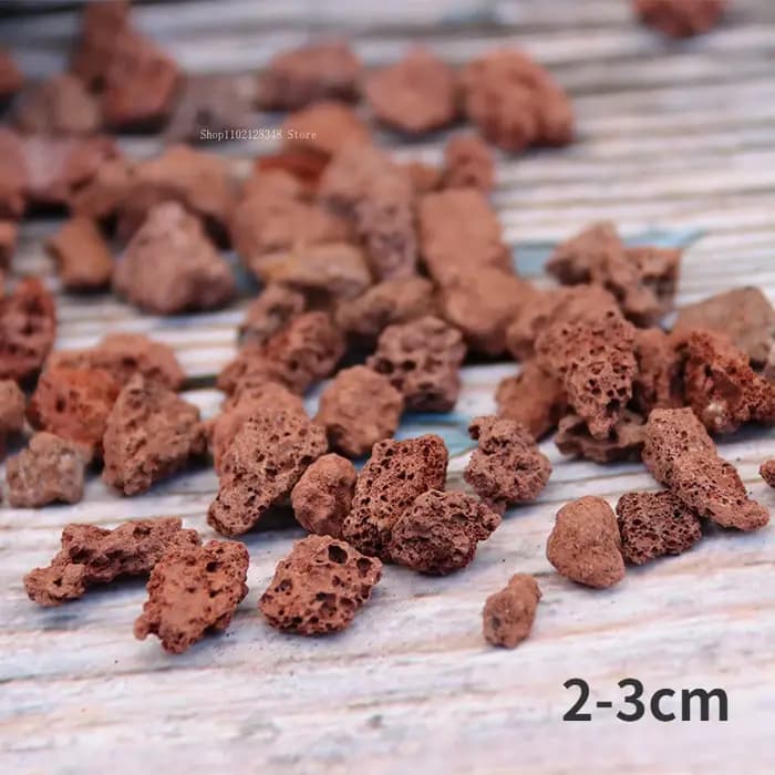 Roche volcanique rouge 500g/1000g