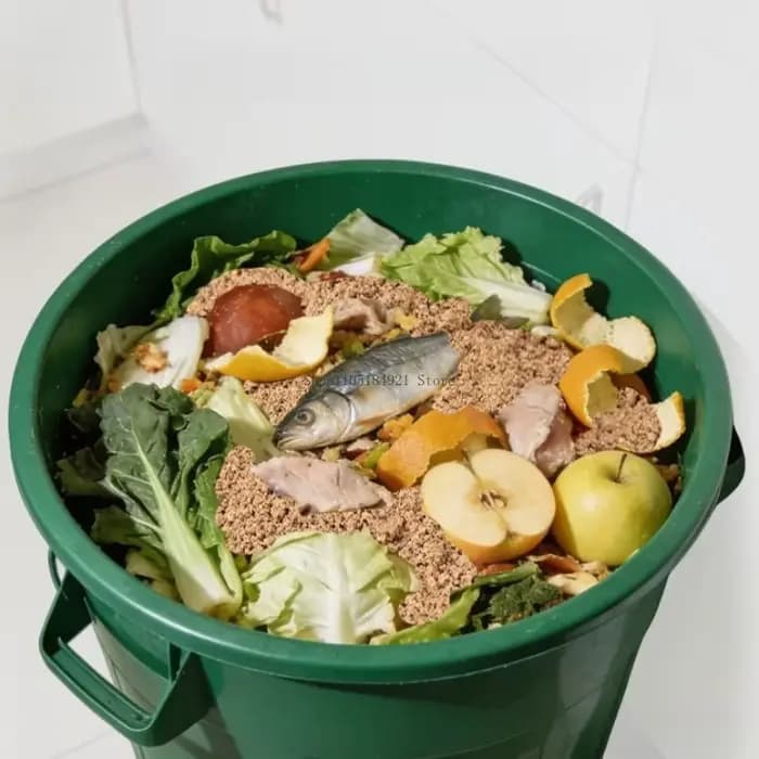 Agent de Fermentation Bactérienne pour Compost de Déchets Alimentaires EM 500G – Idéal pour Améliorer le Sol des Légumes, des Fleurs et des Plantes, et Apporter des Nutriments