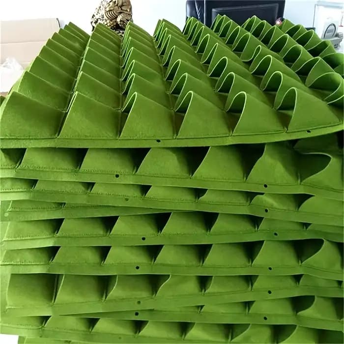 Sacs de plantation en feutre à 12-72 poches pour légumes, fruits et fleurs – Sacs de culture vertica