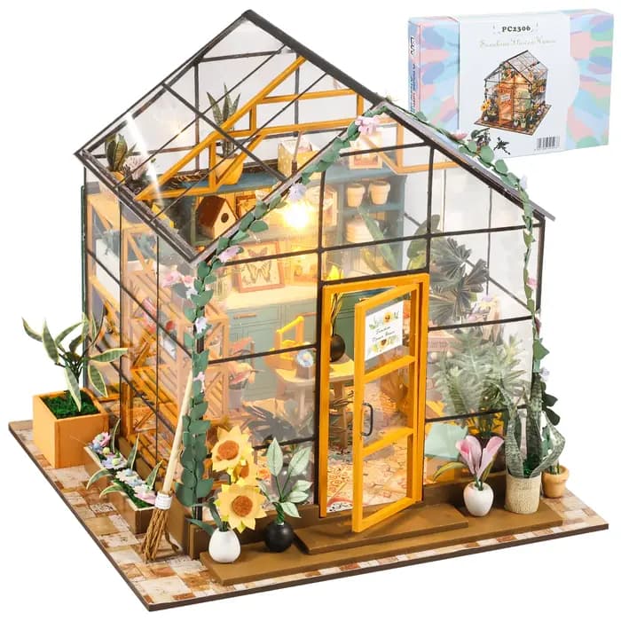 Kit de maison de jardin Miniature