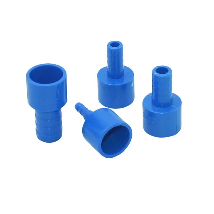 Connecteur de tuyau en PVC ID 20mm 1/2 à 8/10/12/16mm, raccord de tuyau d'arrosage, raccord de coupl
