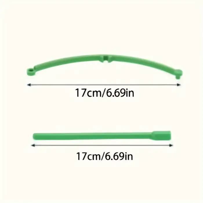 Anneaux de Support pour plantes empilables en plastique, 60 pièces, piquets de jardin à 10 niveaux p