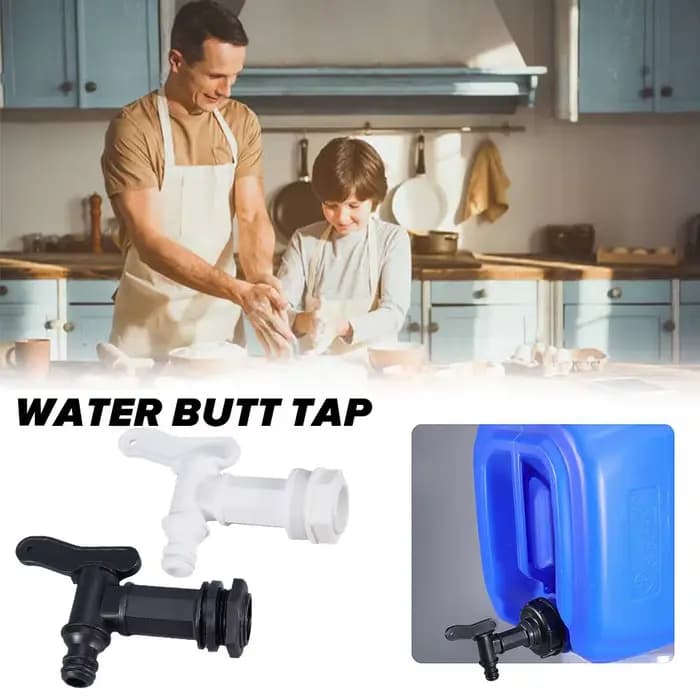 Adaptateur de robinet bout à bout en plastique durable, baril d'eau de jardin, robinet à bec précieu