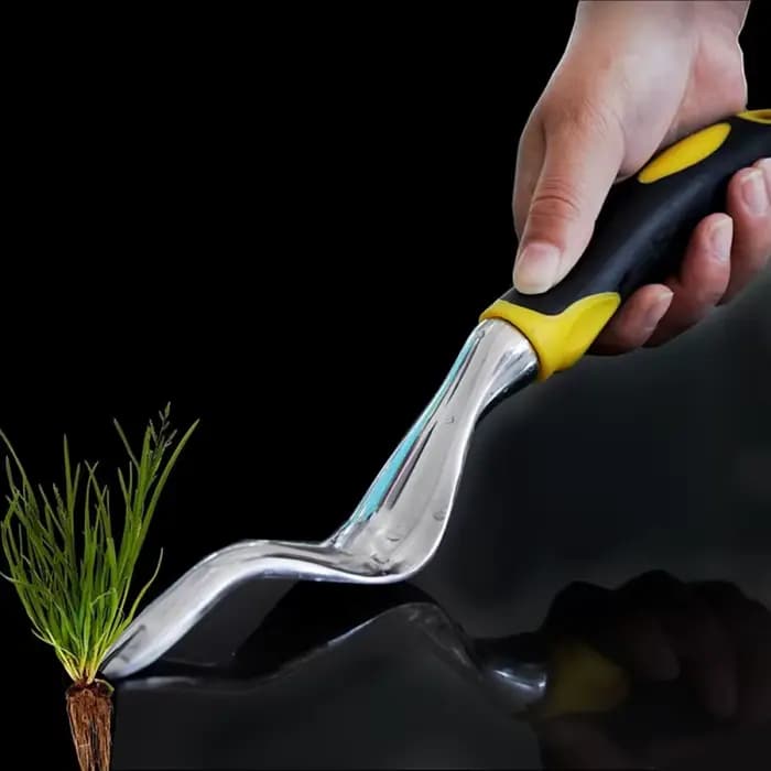 Outil de désherbage manuel avec poignée ergonomique