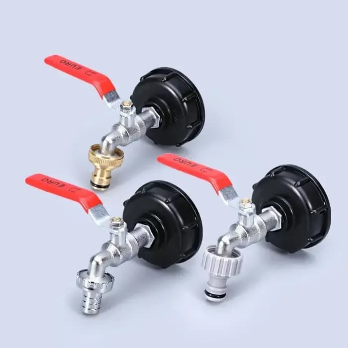 Connecteur de remplacement de tuyau d'arrosage, 1000L IBC, adaptateur d'eau précieux, raccords de ba