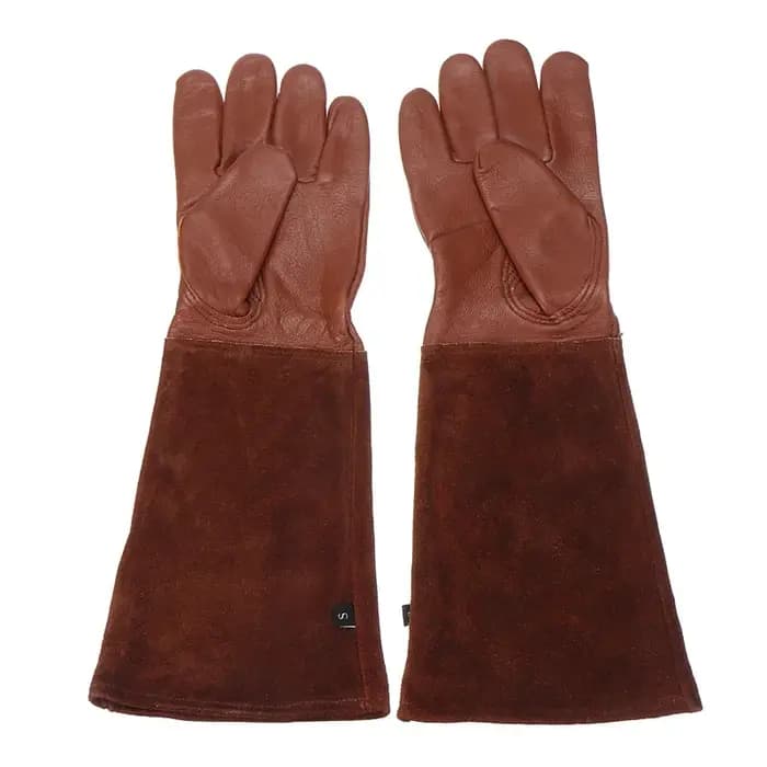 1 paire de gants de jardinage robustes pour la taille des roses, résistants aux épines, à manches longues, pour le travail et la soudure