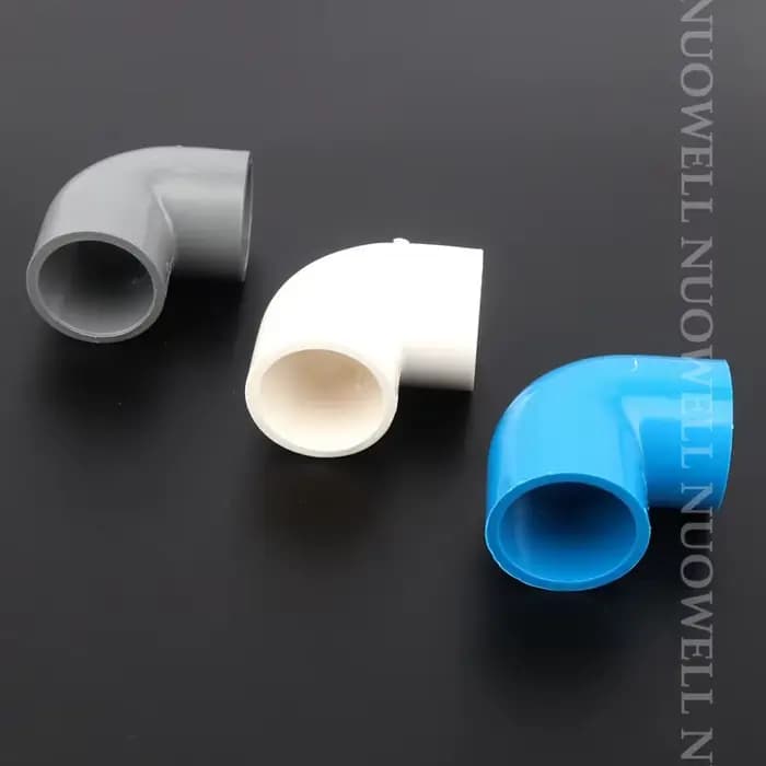 Connecteur coudé à 90 degrés en PVC, 20 25 32mm, 5 pièces/lot, outils de bricolage pour Aquarium, ad