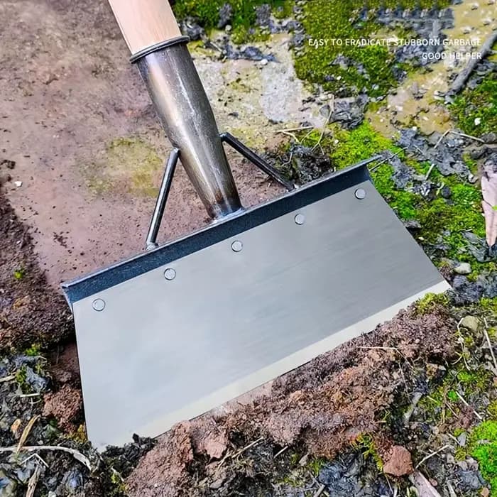Pelle de jardinage multifonctionnelle en métal – adaptée à nettoyer les déchets agricoles