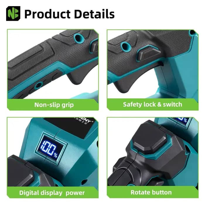 Manche pour taille-haie électrique NewBeny 180 ° Ajuste tondeuse à gazon jardin aménagement paysager