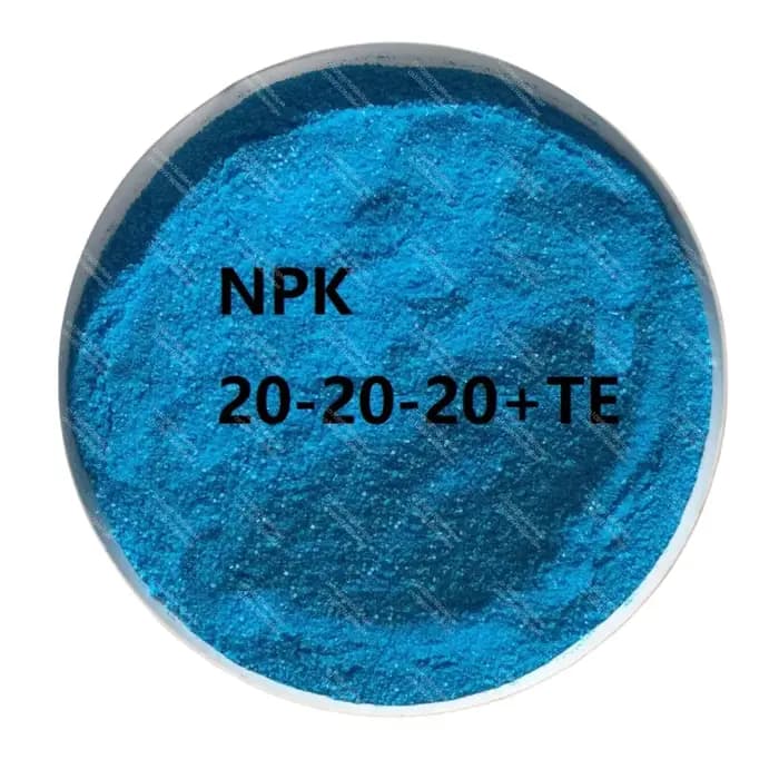 Npk 20-20-20 + Engrais soluble dans l'eau composé Te