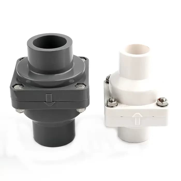 Clapet anti-retour en PVC, 25 ~ 140mm, hi-q, accessoires pour Aquarium, Joint d'irrigation de jardin