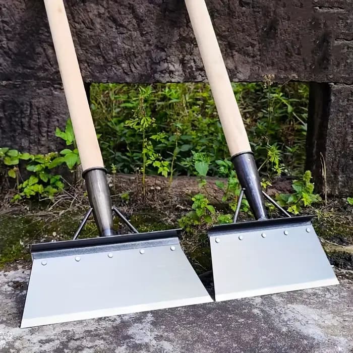 Pelle de jardinage multifonctionnelle en métal – adaptée à nettoyer les déchets agricoles