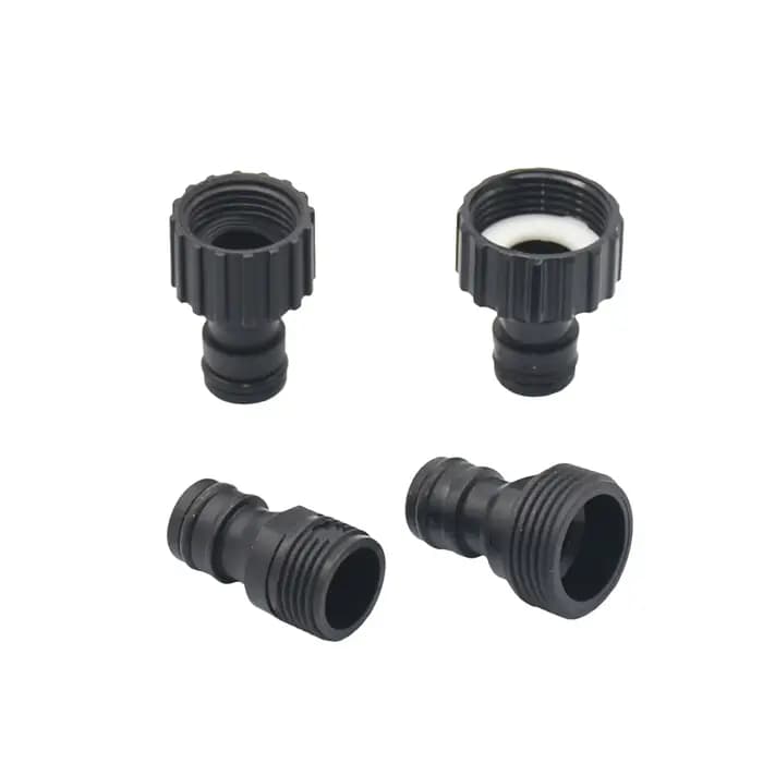 Connecteur d'Eau de Jardin à Filetage Mâle et Femelle de 1/2 et 3/4 Pouces, Accessoire pour Pompe Pr