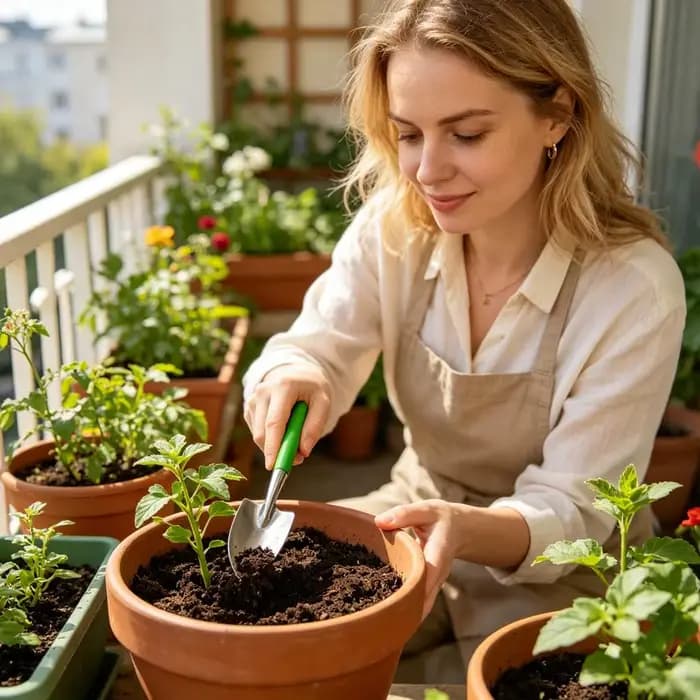 Mini ensemble d'outils de jardinage pour plantes